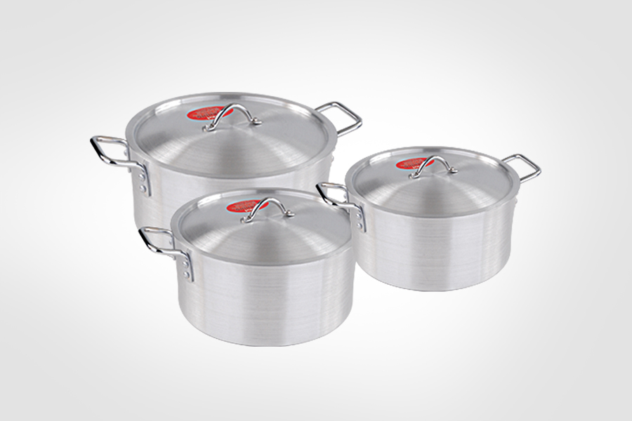 6 Pieces Aluminum Cooking Pot Set