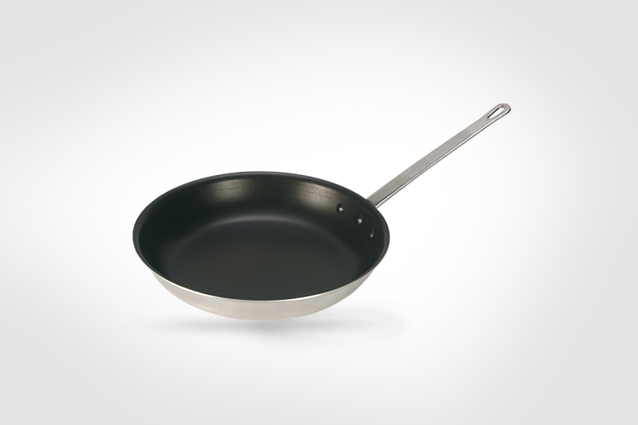 1020.jpg 1020 | Professional Aluminum Non-Stick Fry pan with Metal Handle - Image 1