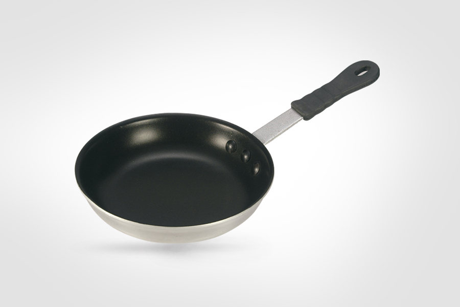 1030.jpg 1030 | Professional Aluminum Non-Stick Fry pan with Silicon Handle - Image 1