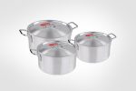 2130 | 6 Pieces Aluminum Cooking Pot Set