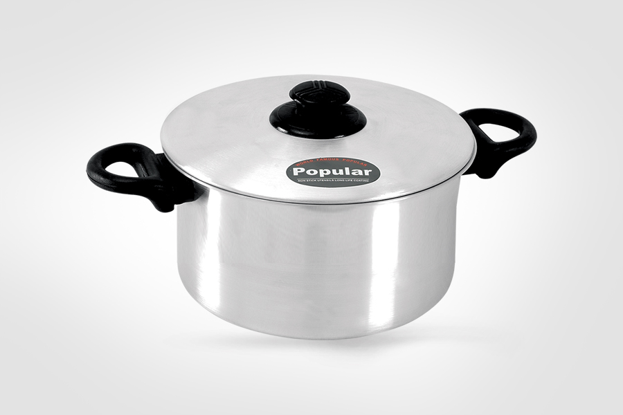 2160.jpg 2160 | Aluminum Cooking Pot with Bakelite Handle - Image 1