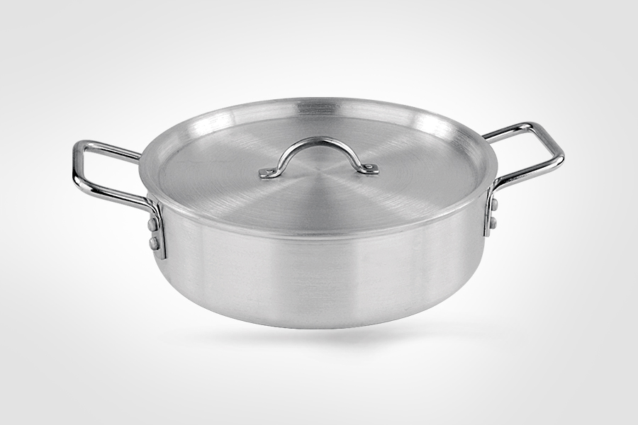 2170.jpg 2170 | Aluminum Cooking Pot with Wire Handle - Image 1